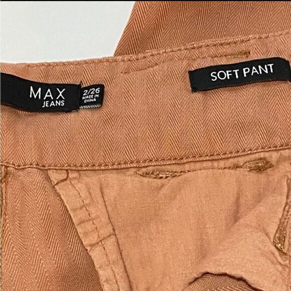 Max Jeans Paperbag Tencel Peach - Picture 8 of 10